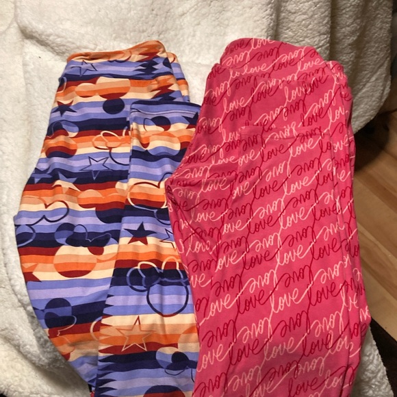 Women's Assorted LuluRoe Leggings Bundle of 5-pair - Picture 2 of 9